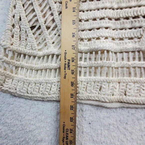 Gold Label New Conture Skirt Womens Size M Rope Style Skirt Ivory Colored - Picture 7 of 7